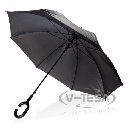 23” automata esernyő, fekete