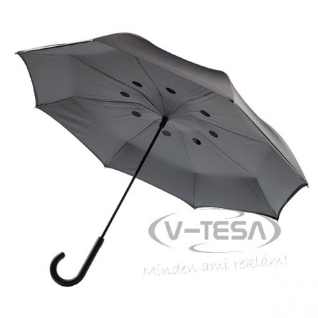 Kifordítható 23”-os félautomata esernyő